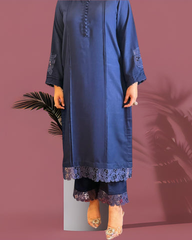 Karandi Basic Pret-  Royal Blue