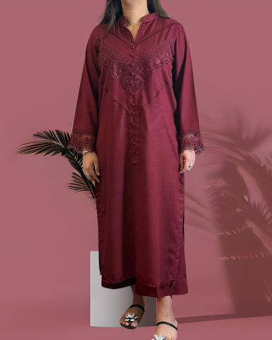 Karandi Basic Pret-  Maroon