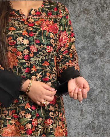 Pashmina - Floral Embroider